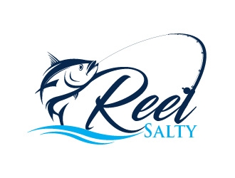 Reel Salty logo design by usef44