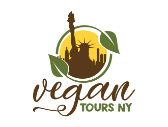 Vegan Tours NY logo design by ArniArts