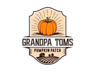 Grandpa Toms Pumpkin Patch logo design by aladi