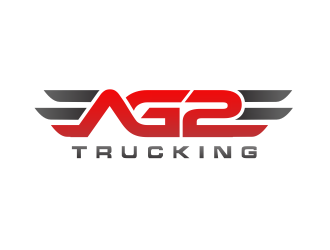 AG2 (Squared) Trucking  logo design by evdesign