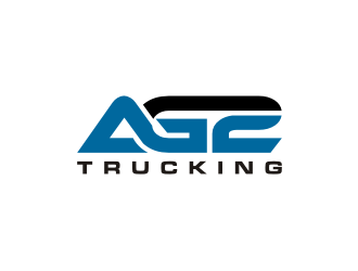 AG2 (Squared) Trucking  logo design by rief