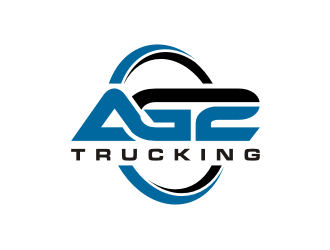 AG2 (Squared) Trucking  logo design by rief