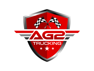 AG2 (Squared) Trucking  logo design by meliodas