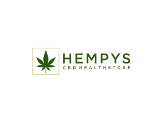 Hempys CBD Healthstore logo design by Franky.