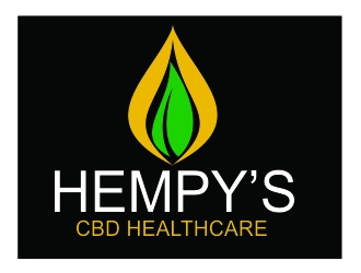 Hempys CBD Healthstore logo design by ElonStark