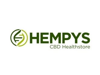 Hempys CBD Healthstore logo design by graphicart