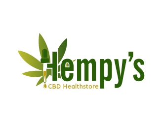 Hempys CBD Healthstore logo design by usashi