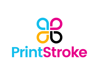 Print Stroke logo design by lexipej