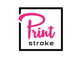Print Stroke logo design by 6king