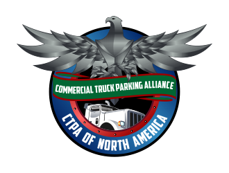 Commercial Truck Parking Alliance Of North America logo design by Kruger