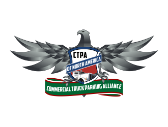 Commercial Truck Parking Alliance Of North America logo design by Kruger