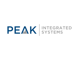Peak Integrated Systems logo design by salis17