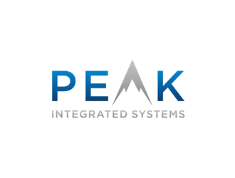 Peak Integrated Systems logo design by bomie