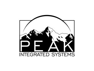 Peak Integrated Systems logo design by b3no
