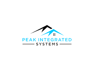 Peak Integrated Systems logo design by checx