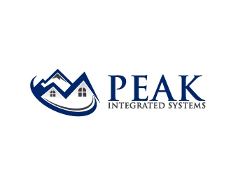 Peak Integrated Systems logo design by jenyl
