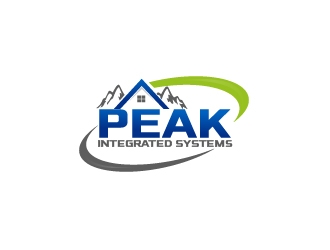 Peak Integrated Systems logo design by art-design