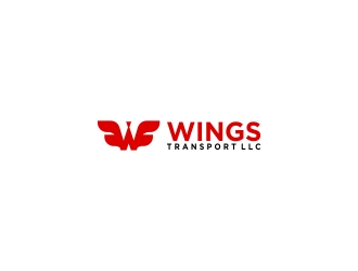 wings transport llc logo design by CreativeKiller