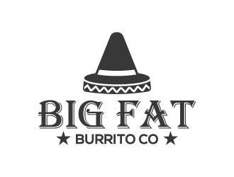 Big Fat Burrito Co. logo design by Bunny_designs