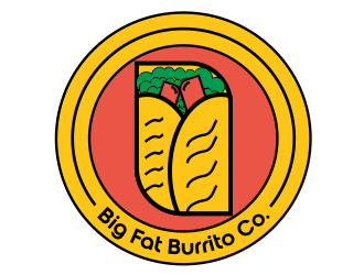 Big Fat Burrito Co. logo design by Greenlight