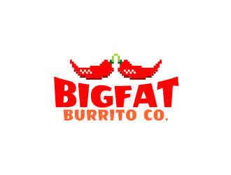 Big Fat Burrito Co. logo design by jettgraphic