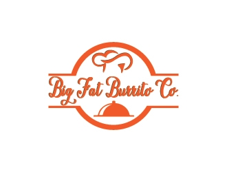 Big Fat Burrito Co. logo design by bcendet