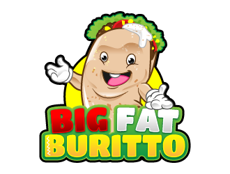 Big Fat Burrito Co. logo design by reight