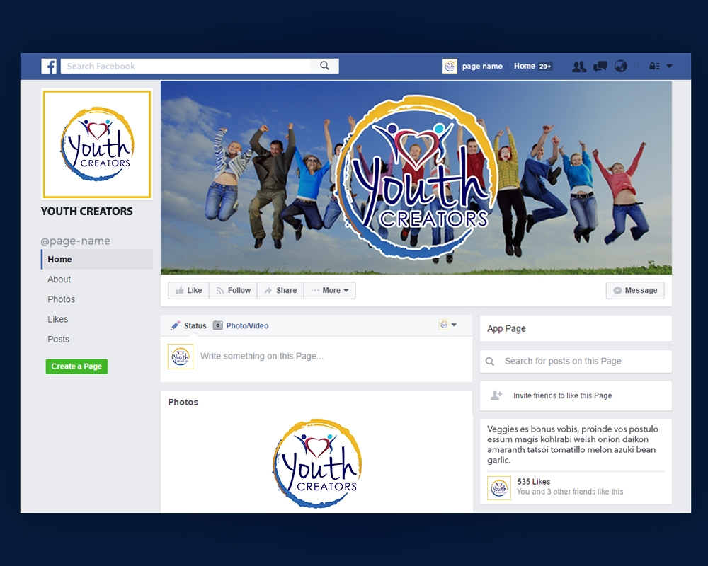 Youth Creators logo design by MastersDesigns