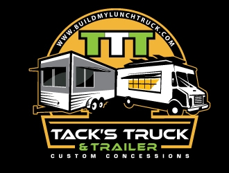 Tacks Truck & Trailer logo design by logoguy