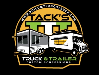 Tacks Truck & Trailer logo design by logoguy