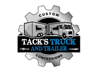 Tacks Truck & Trailer logo design by wastra