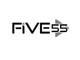 Five55 Media logo design by BeDesign