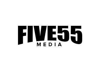 Five55 Media logo design by BeDesign
