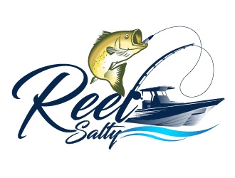Reel Salty logo design by usef44