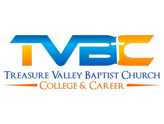 Treasure Valley Baptist Church (T.V.B.C.)   College & Career  logo design by akhi