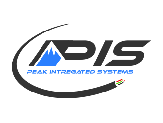 Peak Integrated Systems logo design by Rossee