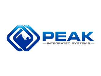 Peak Integrated Systems logo design by ekitessar
