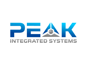 Peak Integrated Systems logo design by logy_d