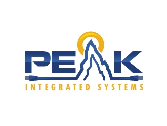 Peak Integrated Systems logo design by Suvendu