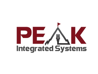 Peak Integrated Systems logo design by ZQDesigns