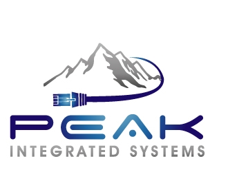 Peak Integrated Systems logo design by PMG