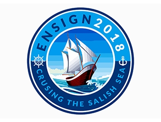 Ensign logo design by marshall