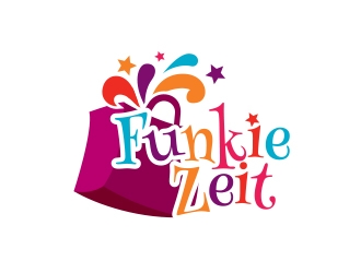 Funkie Zeit logo design by MarkindDesign