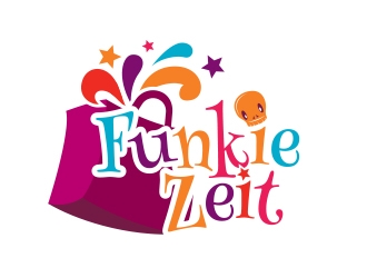 Funkie Zeit logo design by MarkindDesign
