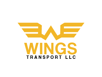 wings transport llc logo design by czars