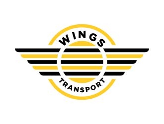 wings transport llc logo design by cikiyunn