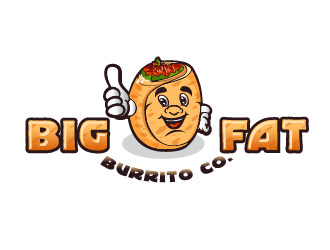 Big Fat Burrito Co. logo design by firstmove