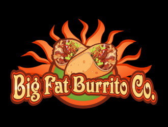 Big Fat Burrito Co. logo design by logy_d