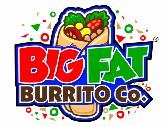 Big Fat Burrito Co. logo design by agus