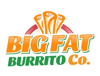 Big Fat Burrito Co. logo design by Eliben